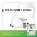 Sunco 10 Pack G25 LED Light Bulbs, Vanity Globe Bathroom Light Bulb, 450 LM, 6000K Daylight Deluxe, 6W (40W Equivalent), Dimmable Mirror Vanity Decorative Bulb, E26 Base UL.