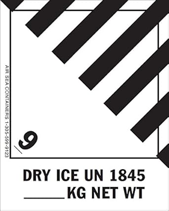 Dry Ice Label Printable
