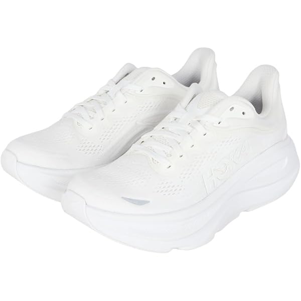 Amazon.com | Hoka Men's Bondi 8 Sneaker, White/White, 11