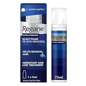 Regaine-for-Men-Hair-Loss-Regrowth-Scalp-Foam-Treatment-with-Minoxidil-73-ml-1-Month-Supply Regaine for Men Hair Loss & Regrowth Scalp Foam Treatment with Minoxidil, 73 ml, 1 Month Supply
