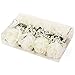 JaosWish 8PCS Flower Men Boutonniere Handmade Silk Men Corsage for Groom Wedding Party Suits