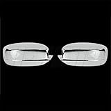 A-PADS 2 Chrome Mirror Covers for Chrysler 200 2011-2014 / 300+C 11-2016 / Dodge CHARGER 2011-2016 - Full Chromed Mirrors Pair Set