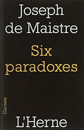 Six paradoxes à madame la marquise de Nav...