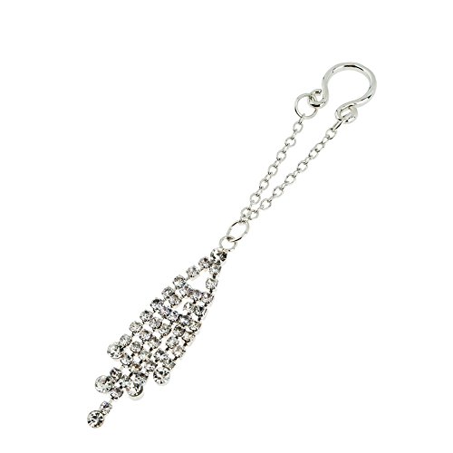 Jewelry Set Kit Lot of 2pcs Alloy Round Nipple Rings Piercings Barbells Shields Nipplerings With Long Tassels Decorations On Chains