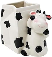 Sixdrop Cow Utensil Holder Cow Kitchen Utensil Holder