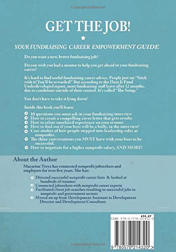Get The Job Your Fundraising Career Empowerment Guide Mazarine
