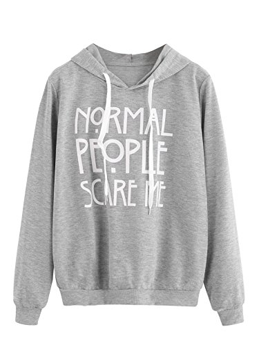 Sweatyrocks sweatshirt women s pullover fleece drop sho…