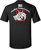 Threeper Wolf Black T-Shirt