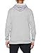 Nike Men's Hoodie Pull-Over Swoosh, Dark Grey Heather/White, Medium