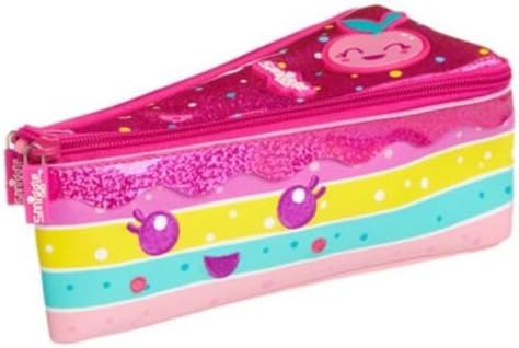 Smiggle Playful Pencil Case Pink ... Lovely Gift.. Maxmilli Gift Collection with Free Five color rainbow pen*****