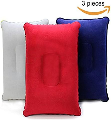 Inflatable Pillow,YOBOKO Portable Travel Pillow Lightweight suitable for Camping, Backpacking, Hiking（3 PCS）