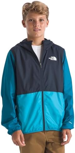 Amazon.com: THE NORTH FACE Boys' Zipline DWR Rain Jacket, Summit