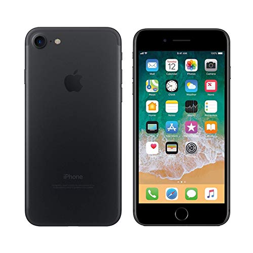 Apple iPhone 7, 256GB, Black - For AT&T / T-Mobile (Renewed)