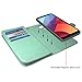 LG G6 Case, Harryshell(TM) Luxury 12 Card Slots Shockproof PU Leather Wallet Flip Protective Case with Wrist Strap & Removable Magnetic Back Cover for LG G6 (Mint)