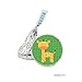 Andaz Press Chocolate Drop Labels Stickers Single, Baby Shower, Giraffe, 216-Pack, for Kisses Party Favors, Gifts, Decorations, Birthday