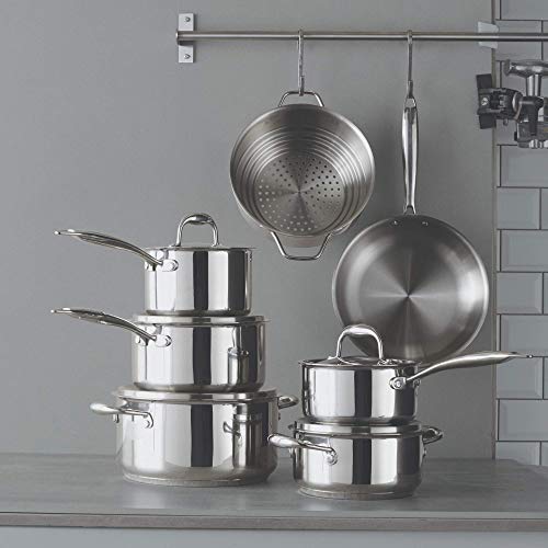 PADERNO Canadian Signature 13Piece StainlessSteel Clad Cookware Set