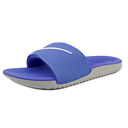 Nike Youths Kawa Slide Blue White Synthetic Sandals 36 EU