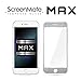 iloome iPhone 6/6s ScreenMate MAX Tempered Glass Screen Protector (Silver)