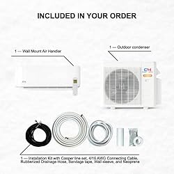 Cooper & Hunter Hyper Heat 12,000 BTU 22.5 SEER 12