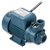 Tooluxe 50635 Electric Centrifugal Clear Water Pump, 0.5 HP | Pools, Ponds, Irrigation, Garden, Sprinkling | 380 GPH