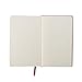 Dotted Notebook, Pink Leather Bound Hardcover, Comes with Dotted Grid Paper, Business Premium Label Stickers, and Elastic Closure, 5 x 8.25 in. - SuperiorMaker®