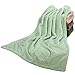 Fuzzy Blanket or Fluffy Blanket for Baby, Soft Warm Cozy Coral Fleece Toddler, Infant or Newborn Receiving Blanket for Crib, Stroller, Travel, Decorative (28Wx40L, XS-Pastel Green)