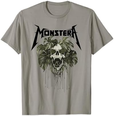 Amazon.com: Monstera Deliciosa Leaf T-Shirt : Clothing, Shoes & Jewelry