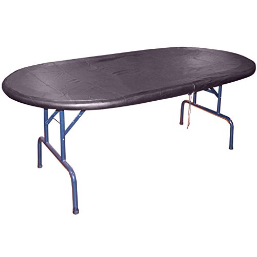 76″ Black Texas Holdem Poker Table CoverThick Leather Like Vinyl 75 74