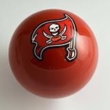 NFL Billiard Ball * All teams and colors * Great for replacement (Tampa Bay Buccaneers Red)