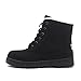 YIXINAN Warm winter snow boots female boots with flat boots student short women's boots
