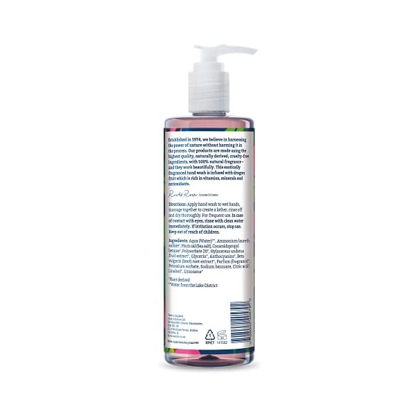 Faith-in-Nature-Natural-Dragon-Fruit-Hand-Wash-Revitalising-Vegan-Cruelty-Free-Parabens-and-SLS-Free-400ml-Packaging-May-Vary Faith In Nature Natural Dragon Fruit Hand Wash, Revitalising, Vegan and Cruelty Free, No SLS or Parabens, 400 ml