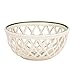 Lenox Holiday Open Weave Bread Basket,Ivory