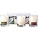 Aroma Naturals Holiday Soy Essential Oil Candle Gift Set