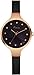 Women's Bracelet Watch, Ladies Watches - Simple Analog Mesh Steel Band Luxury Wrist Watch, Black Gold
