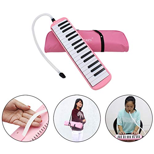 Jiasijieke IRIN ABS Matte Black/White Keys Soft Hand Feeling 5 Colors 32 Keys Melodica Instrument Keyboard