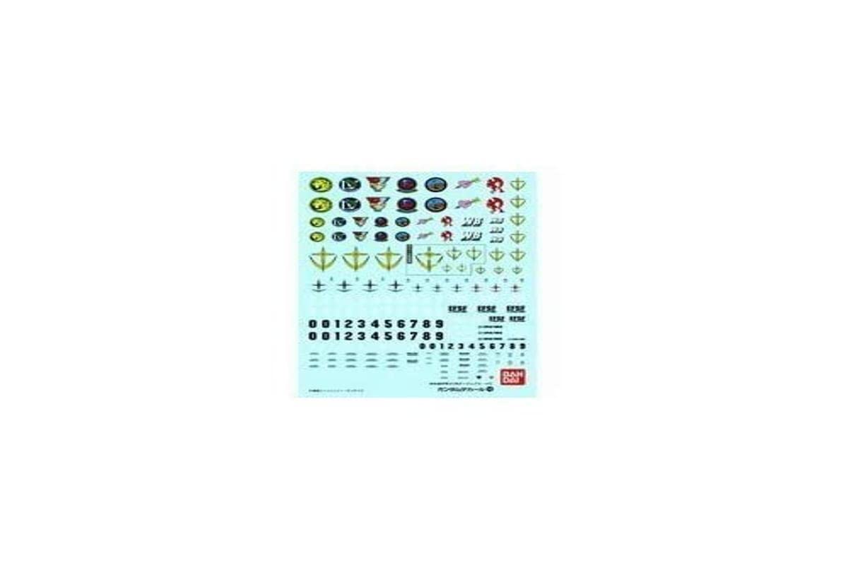 Bandai Model Kit-51593 51593 Gundam Decal 16-MG Multi Federation, 34134