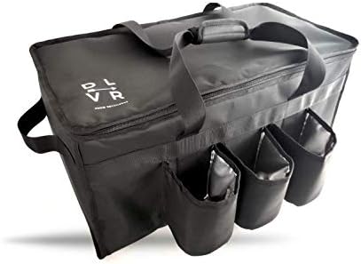 Amazon Com Dlvr Food Delivery Bag With Cup Holders Drink Carrier