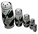 LittleTiger PANDA Set of 5 Cutie Nesting Dolls Russian Doll