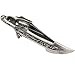 Dannyshi Mens Classic Metal Tie Bar Clip (Knife)
