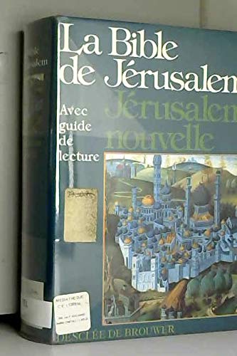 La Bible de Jerusalem Avec Guide De Lecture by Collectif (Paperback)