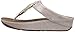 FitFlop Women's Cha, Silver, 7 M US