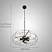 UNITARY Brand Vintage Barn Metal Hanging Ceiling Chandelier Max. 200W with 5 Lights Painted Finish