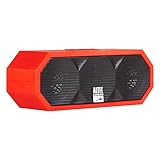 Altec Lansing iMW457 Jacket H2O Lightweight, Great Sound Compact Hands-Free Waterproof Indoor/Outdoor Bluetooth Speaker, Ultimate Audio Bluetooth Wireless 30FT Range Red