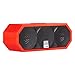 Altec Lansing iMW457 Jacket H2O 2 Bluetooth Speaker, IP67 Waterproof, Shockproof and Snowproof Rated and it FLOATS Rating, 8 Hours of Battery, Deep Red