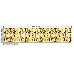 Ambesonne Egyptian Print Fabric by The