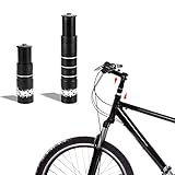 Lixada Aluminum Alloy Bike Fork Stem Riser Extender Extension Bicycle Cycling Bike Stem Head Up Raiser Handlebar Riser Adapter