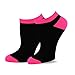 TeeHee Women's Golf Socks No Show Socks 6-Pairs Assorted (Heart with Tee)