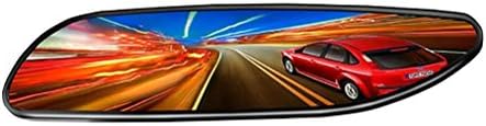 Sheiy 360° Rotate Adjustabe Blind Spot Mirror,HD Glass Convex Wide Angle Rear View Mirror , Black