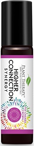 Plant Therapy Chakra 7 Higher Connection Synergy (Crown Chakra) Pre-Diluted Roll-On 10 mL (1/3 oz) 100% Pure