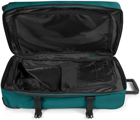 Tranverz L Valise Grand Format 121L (79 x 40 x 33 cm), grande valise de voyage à roulettes, bagage résistant avec double compartiment, poignée télescopique & serrure TSA - PEACOCK GREEN
